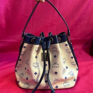MCM bucket bag